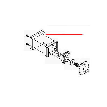 HOLDER PUSH ROD E.CH XEOS EV - PBQ965670