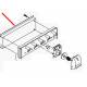 SUPPORTO PULSANTE 5B XEOS EV ORIGINALE CONTI