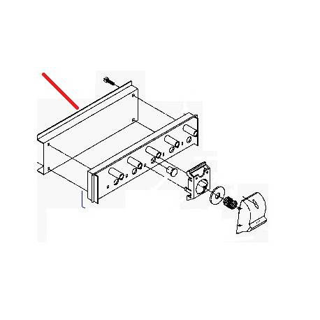 SUPPORT POUSSOIR 5B XEOS EV ORIGINE CONTI - PBQ965671