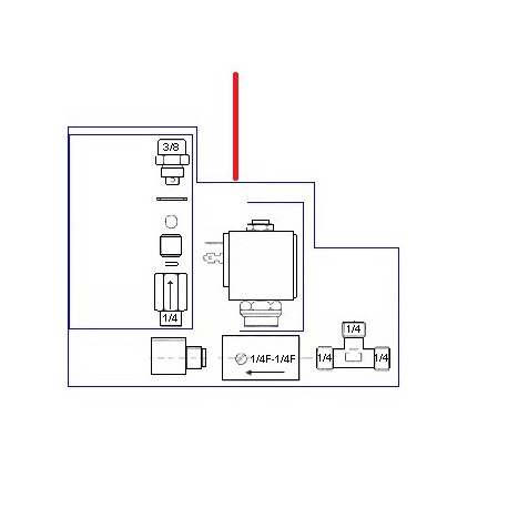 BLOC ENTREE EAU AUTO CINOX ORIGINE CONTI - PBQ965115