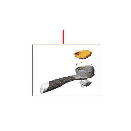 PORTAFILTRO 1TAZA INOXIDABLE COMPLETO - PBQ965458