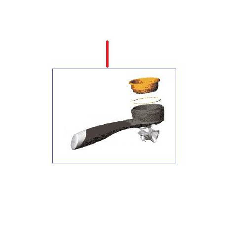 PORTAFILTRO 2TAZAS INOXIDABLE COMPLETA - PBQ965459