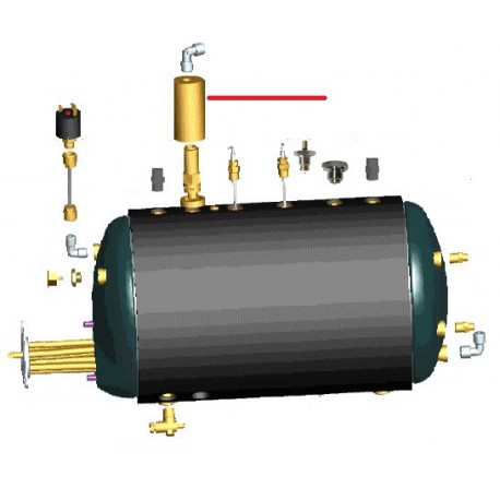 TUBE SOUPAPE SECURITE TW2 ORIGINE CONTI - PBQ966533