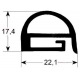 JUNTA DE PUERTA 465X 650MM - TIQ78958