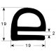 JUNTA DE PUERTA 3800MM PARA ALTAS TEMPERATURAS - TIQ78961