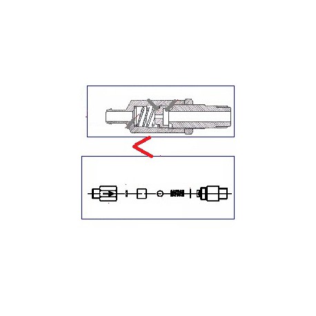 VALVE 1/8/1/8 ORIGINE CONTI - PBQ9585107