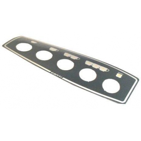 RED BUTTON PLATE YEOS - PBQ953610E
