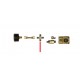 CROCE 1/8M X 4 NIKELATO ORIGINALE CONTI