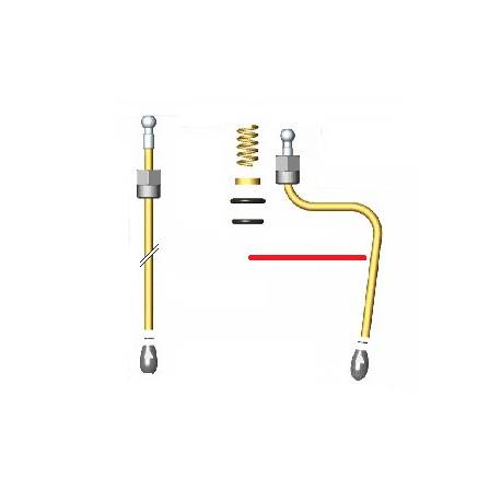 WELDED VAPOR TUBE EV2 - PBQ9653806