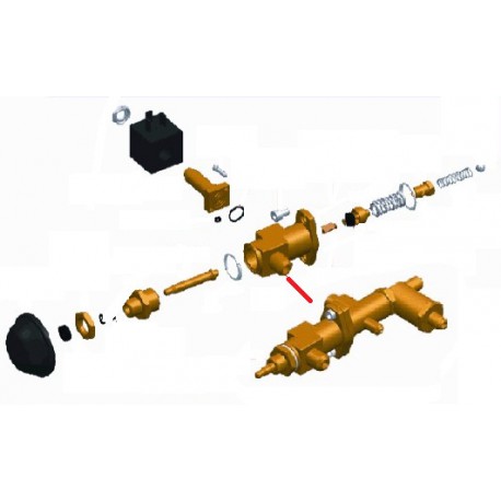 CORPS ROBINET CHARGE A BOUTON ORIGINE EXPOBAR - RKQ45