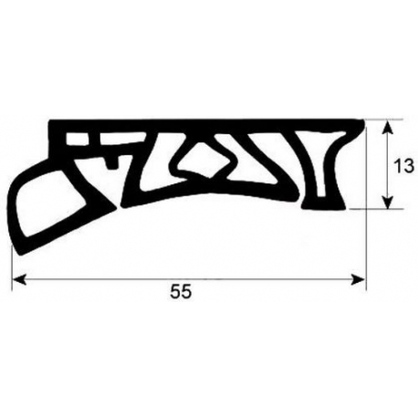 GASKET OF CART SCC202 L:775MM - TIQ78902