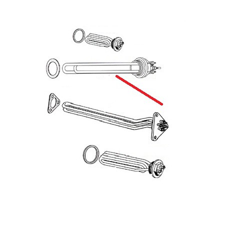 RESISTENCIA REDONDA 3000W 220V D42MM - RPZQ82