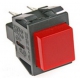 RED TWO-POLE SWITCH 250V 16A