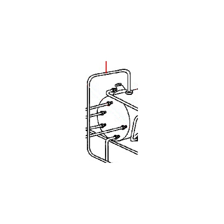 TUBE RACCORD CHAUDIERE ORIGINE CIMBALI - SQ6923