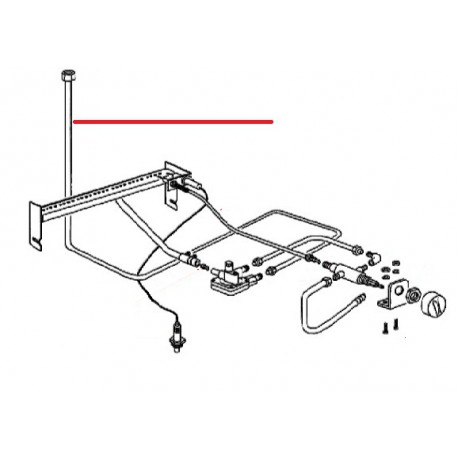 TUBO RACCORDO 3 VIE GAS - SQ6940