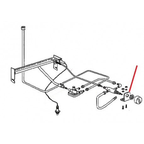 SUPPORT ROBINET ORIGINE CIMBALI - SQ6050