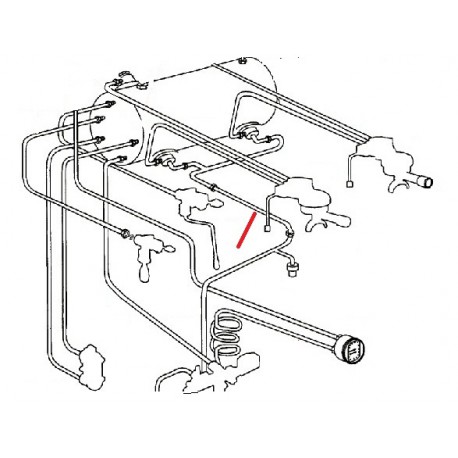 TUBE VANNE ECHANGEUR ORIGINE - SQ6067