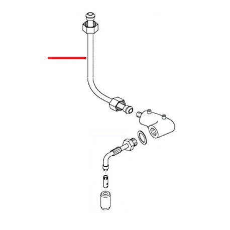 TUBE ROBINET EAU ORIGINE CIMBALI - SQ6047