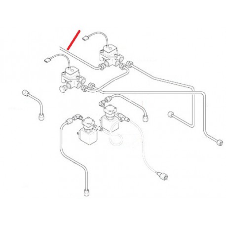 TUBO SCARICA DEBIMETRO - SQ6153