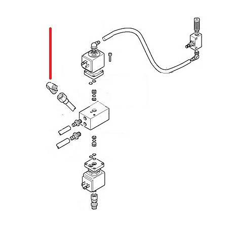 RACCORD COUDE 1/8X1/4 ORIGINE CIMBALI - SQ6168