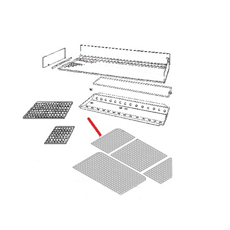 GRILLE CHAUFFE TASSE E61 G ORIGINE CIMBALI - SQ6188