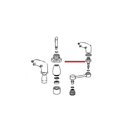 RACCORD CAPPUCCINO E91 ORIGINE CIMBALI - SQ6147