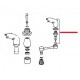 RUBINETTO CAPPUCINO E91 - SQ6148
