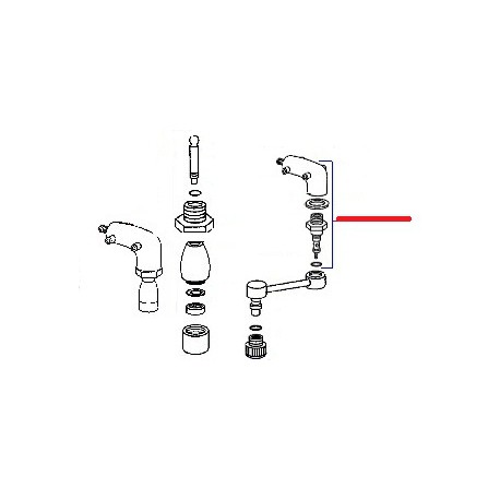 RUBINETTO CAPPUCINO E91 - SQ6148