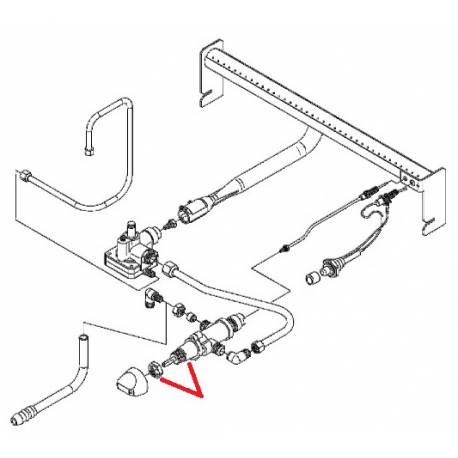 ROBINET GAZ ORIGINE CIMBALI - SQ6149