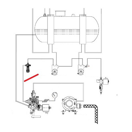 TUBO VALVOLA A GRUPPO - SQ6277