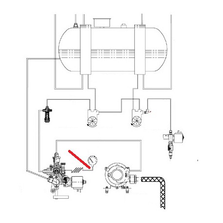 PRESSURE GAUGE PUMP TUBE - SQ6270