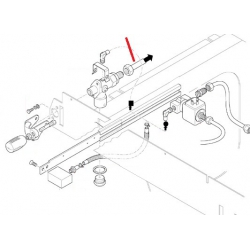 TUBE CHAUDIERE ROBINET GAUCHE ORIGINE CIMBALI