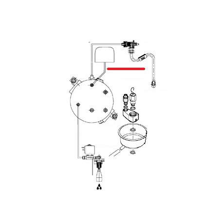 BOILER PIPE OF PRESSURE SWITCH - SQ6288