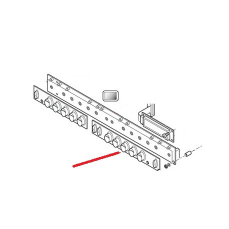 RIGHT BUTTON MEMBRANE - SQ6291