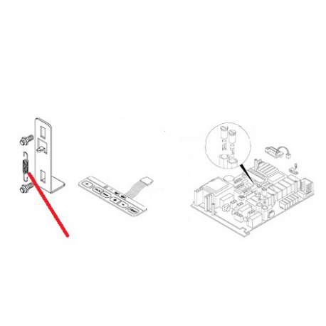 RESSORT RATTRAPAGE ORIGINE CIMBALI - SQ6220