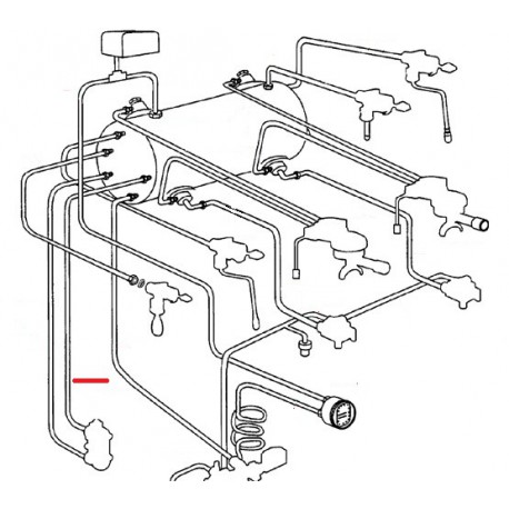 TUBE SUPERIEUR NIVEAU ORIGINE CIMBALI - SQ6243