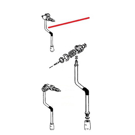 GRIFO COMPLETO VAPOR DERECHO E97 - SQ6369