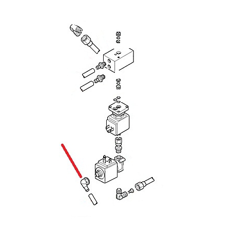 RACCORD FEMELLE 1/8 ORIGINE CIMBALI - SQ6380