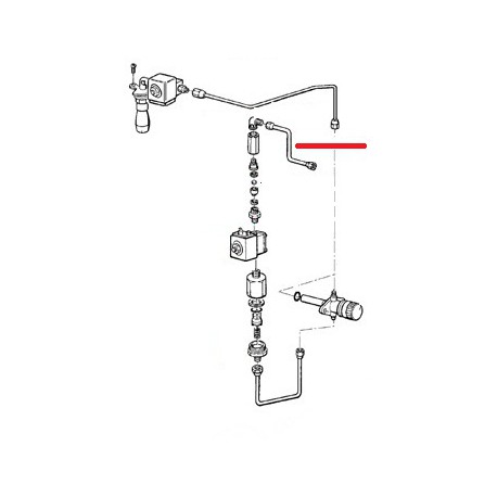 TUBE CLAPET ELECTROVANNE ORIGINE CIMBALI - SQ6306