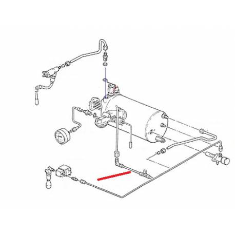TUBE RACCORDEMENT GROUPE ORIGINE CIMBALI - SQ6318
