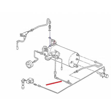 TUBE RACCORDEMENT GROUPE ORIGINE CIMBALI - SQ6318