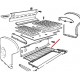 GRILLE BASSINELLE DUE 2GROUPES ORIGINE CIMBALI - SQ6327