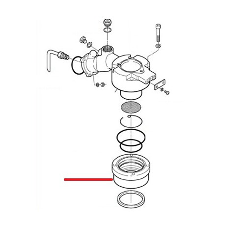 CLOCHE DE GROUPE ORIGINE CIMBALI - SQ6458
