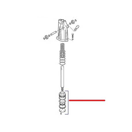 PISTON COMPLET ORIGINE CIMBALI - SQ6467