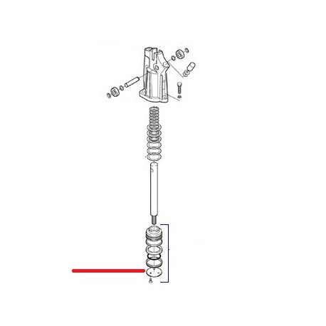 RONDELLE PISTON ORIGINE CIMBALI - SQ6461