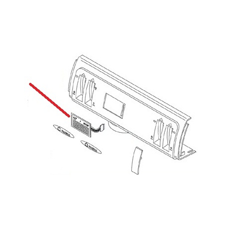 MEMBRANE CLAVIER SMART S ORIGINE CIMBALI - SQ7658