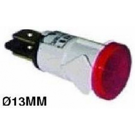 VOYANT ROUGE 220V 13MM ORIGINE - SGQ105