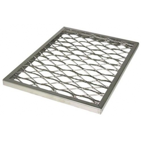 GRILLE A PIERRES DE LAVE L:500MM L:320MM H:20MM - TIQ78171