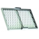 GRILLE A PIERRES DE LAVE L:420MM L:270MM ORIGINE - TIQ78180