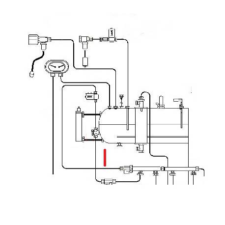 TUBE COLLECTEUR ELECTROVANNE ORIGINE FUTURMAT - SGQ6388